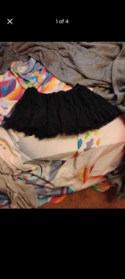 Abbey Dawn by Avril Lavigne black tulle tutu/petticoat skirt
