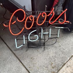 Coors light neon