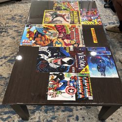 Custom Comic Book Coffee Table