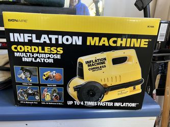 Bon Aire Cordless Rechargeable Inflation Machine