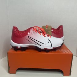 (NEW) Nike Cleats 'White University Red'