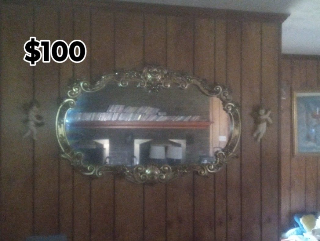 Large Ornate Mirror 