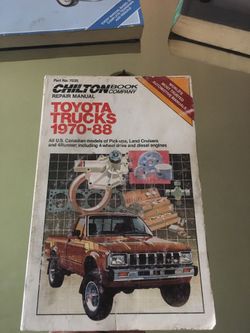 CHILTON’s Toyota Trucks 1970-88