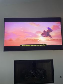 70” Samsung tv and wall mount