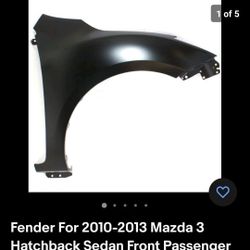 Fender For 2013 Mazda 3