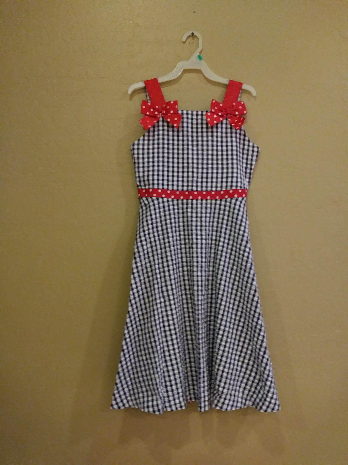 Sundress Checkered Pattern