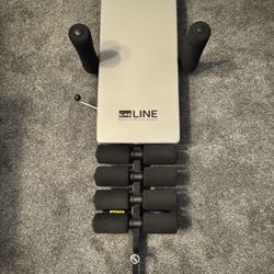 Back Stretch Bench w/ Cervical Traction – Inversion Table Alternative (Like New)