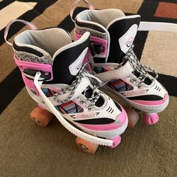 Kids Adjustable Quad Skates 
