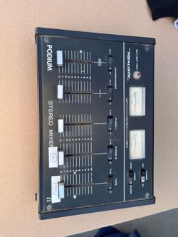 Vintage 5 channel Mixer