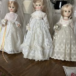 Effanbee  Vogue And AE. Bride dolls.  14”