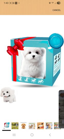 My Realistic Robot Puppy – Interactive Walking & Barking Robotic Dog, 