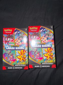 Pokemon Chaos Rising Booster Bundle
