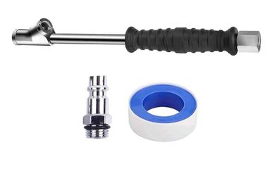 Air Chuck 1/4" NPT Double Head and 1/4Inch Closed Ball 2 Pack