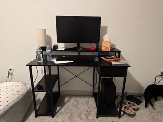 Black Desk & Chair
