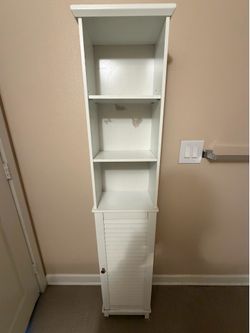 Bathroom Shelf - Free - Found in very used condition but maintained
