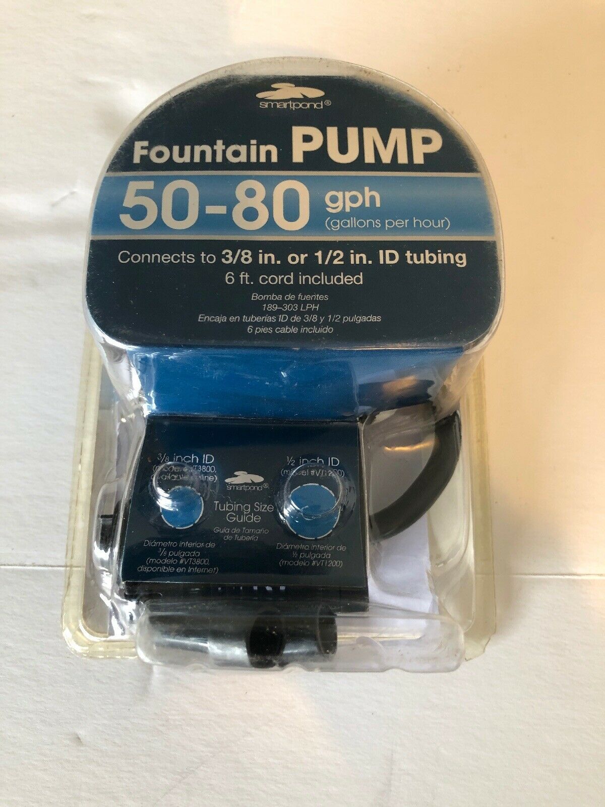 Smartpond Fountain Pump 50-80 gph Model-FP80
