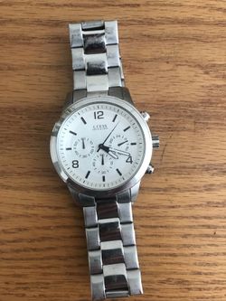 Guess watch silver