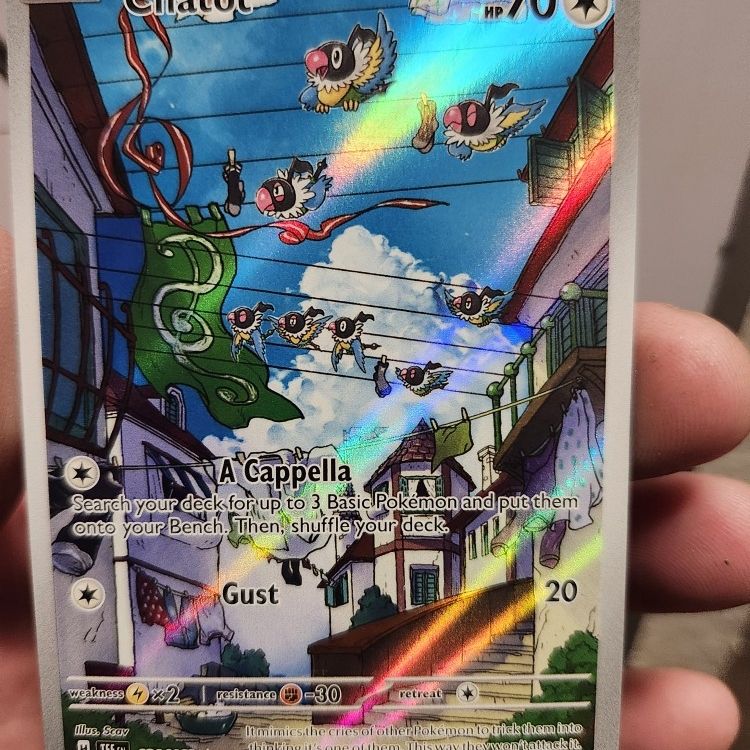 pokemon card chatot Single Pokmon Cards JAP - Cyber Judge - AR and put them into your hand Pokemon - Chatot (128/162) -