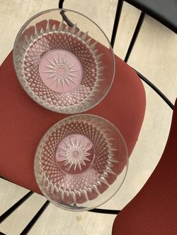 Vantages crystal bowls