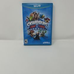 Skylanders Trap Team (Nintendo Wii U, 2014) Complete In Case CIB Game Only