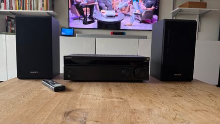 Sony Receiver + SSCS5 Bookshelf Speakers