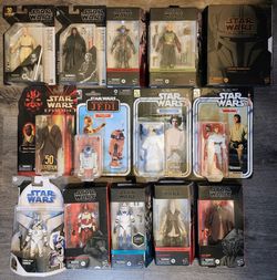Star Wars The Black Series Lot