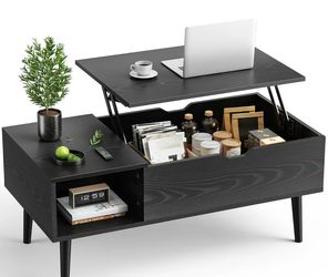 table for living room black