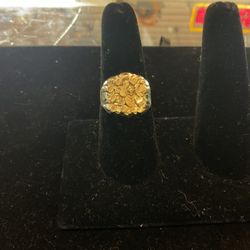 10KT Nugget Ring 39478-1