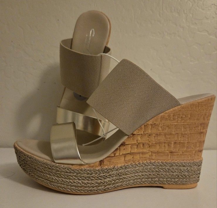 Contesa Italian Wedge Sandals 