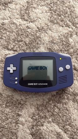 Nintendo gameboy advance console indigo