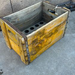 Coca Cola Wooden Crate 