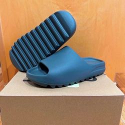 Adidas Yeezy Slide Slate Grey Size 11 Mens ID2350 Brand New 