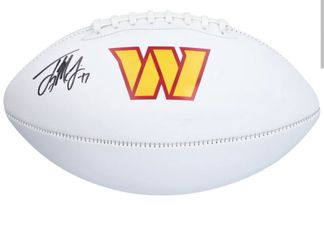 Washington Commanders autographed Football