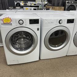 🔥LG WASHER & ELECTRIC DRYER SET🔥