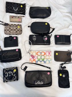 Coach wallets & wristlets