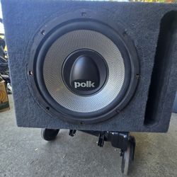 12 Inch Polk Subwoofer