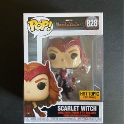 WandaVision Scarlet Witch Hot Topic Exclusive Funko Pop