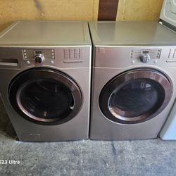 SET WASHER AND DRYER KENMORE  FRONT-  LOANG