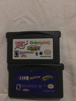 Nintendo advance candy land life board games bundle