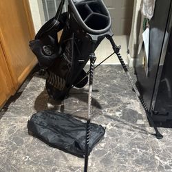 US Kids Golf UL UltraLight Golf Bag With Kickstand and Carrying Strap