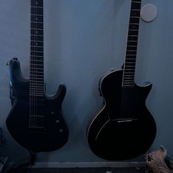 Sterling By Music Man JP60 7 String Guitar And TLD TL-6 Guitar And Amp 