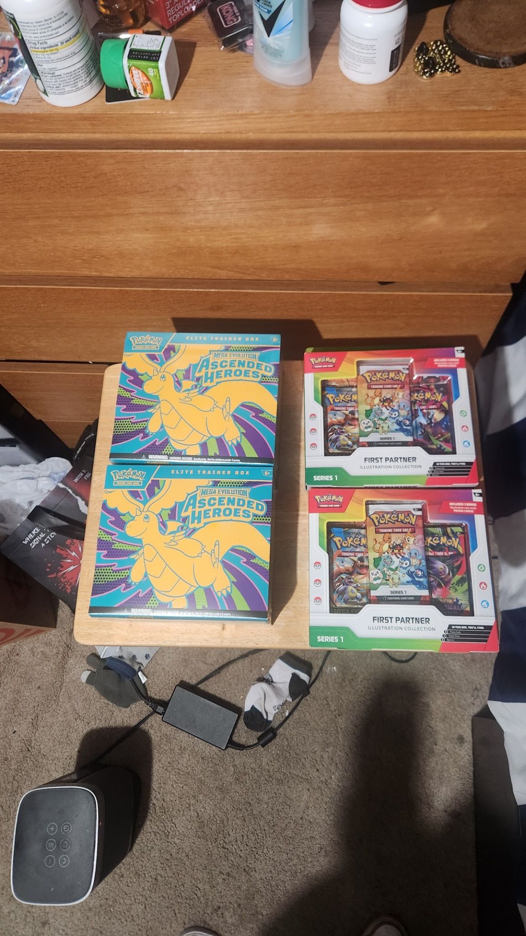 Second Partner Box POKEMON ASCENDED HEROES 2 ETBS AND 2 PARTNERS BOXES NO TRADES for Sale ...