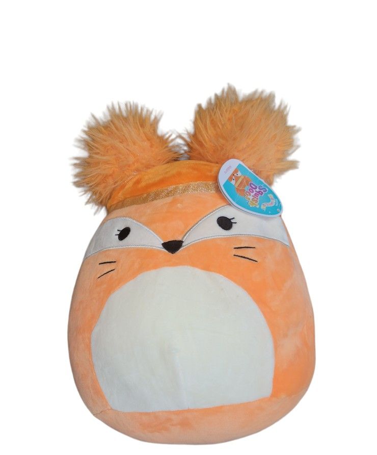 Squishmallows Mallora the Orange Fox Squishmallow 10" Squish-Doo NWT