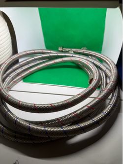 Hot and cold washer machine hoses