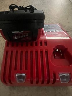 Milwaukee m18 battery and charger $80 obo