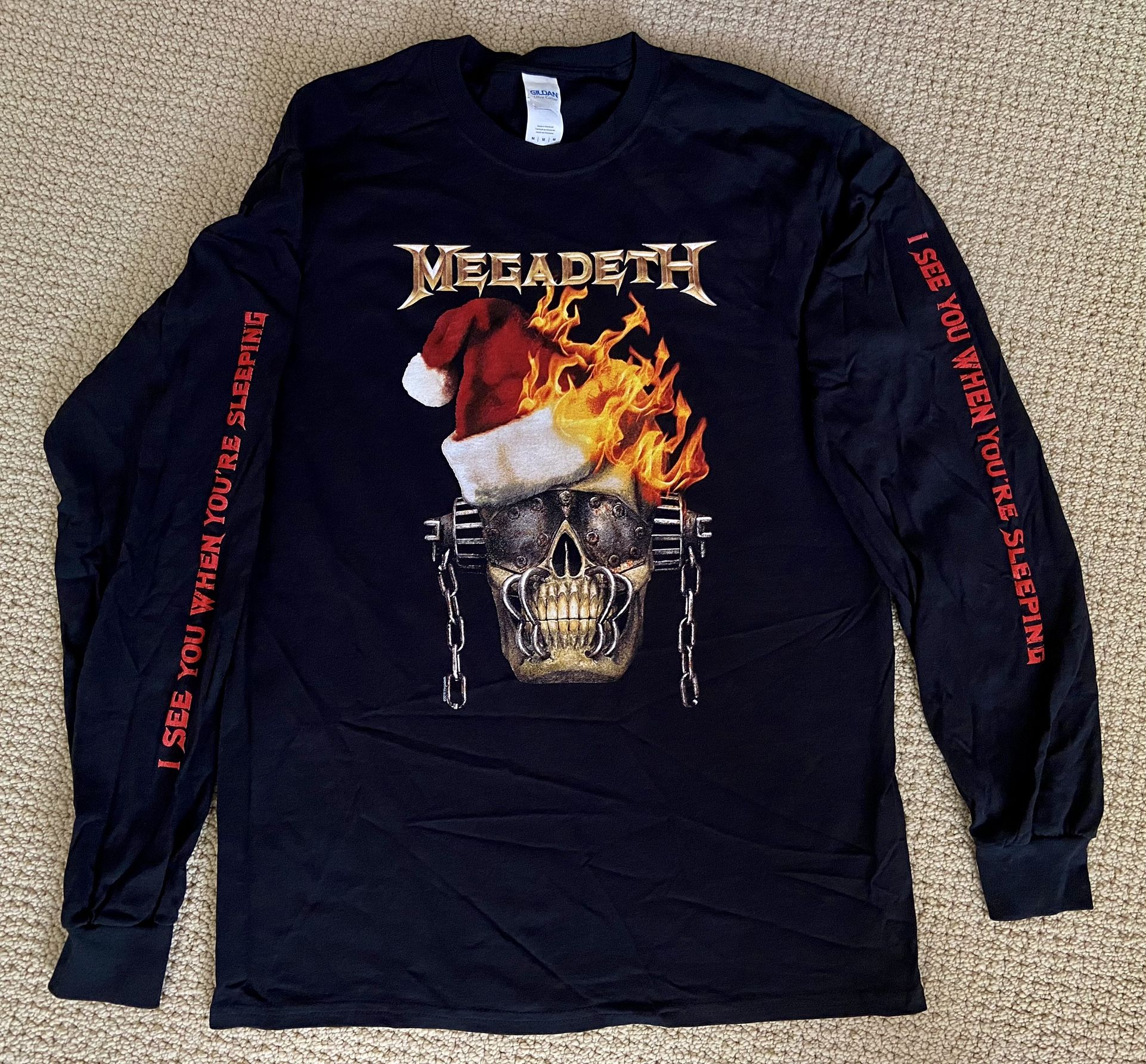 Megadeath Long Sleeve Christmas Shirt