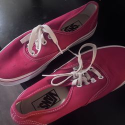 Red Vans 