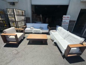 7 Seat Catalina Modern Patio Modular Sectional Rattan Sofa Set