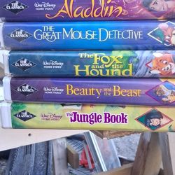 Disney Black Diamond Vhs And Pokémon 1st Movie