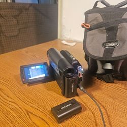 Samsung Digital Camcorder 34x Optical Zoom SC-DC173U Tested Working